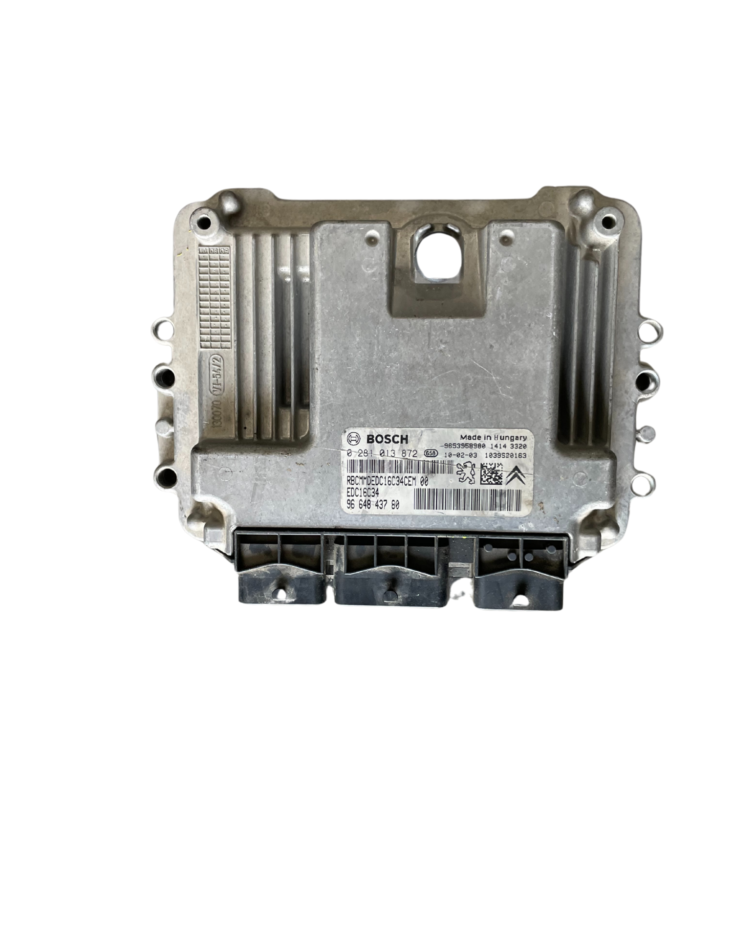 Calculateur 0281013872 9664843780 9653958980 PSA Bosch
