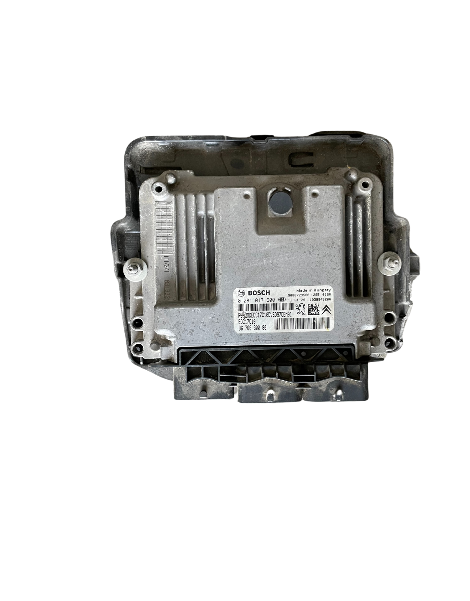 Calculateur 9676830080 0281017600 9666729580 PSA Bosch
