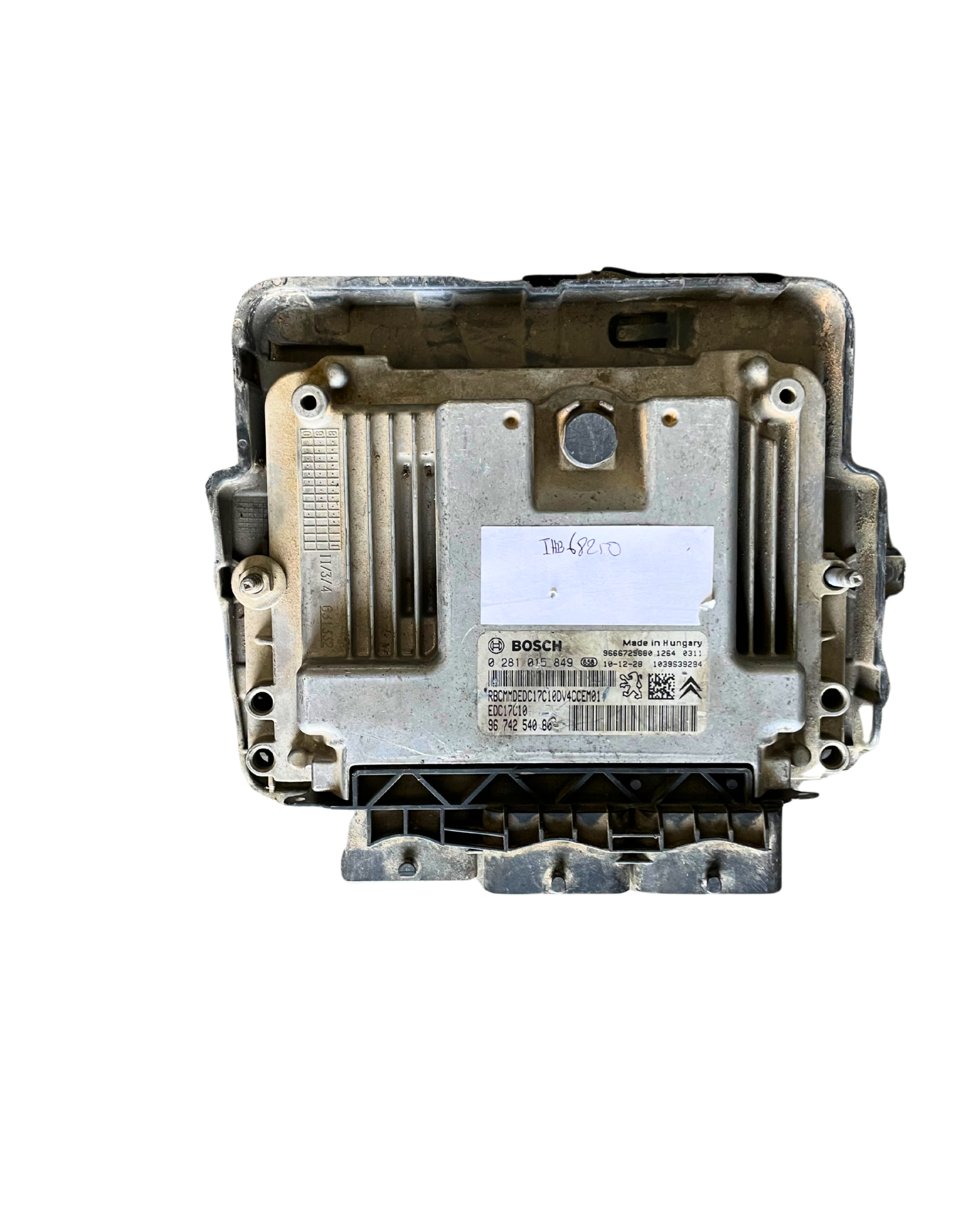 Calculateur 0281015849 9674254080 9666729680 PSA Bosch