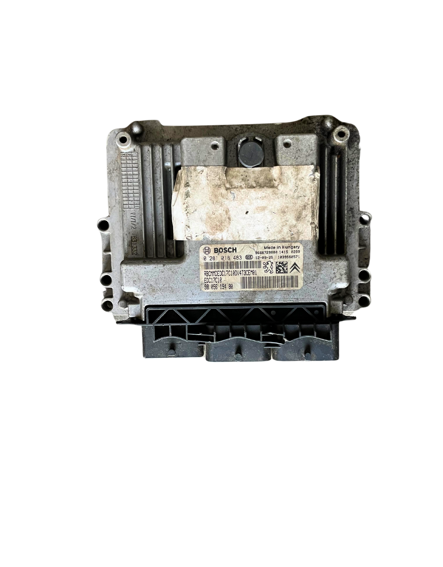 Calculateur moteur PEUGEOT EDC17C10 0281018483 9805619480 206+ 1.4
