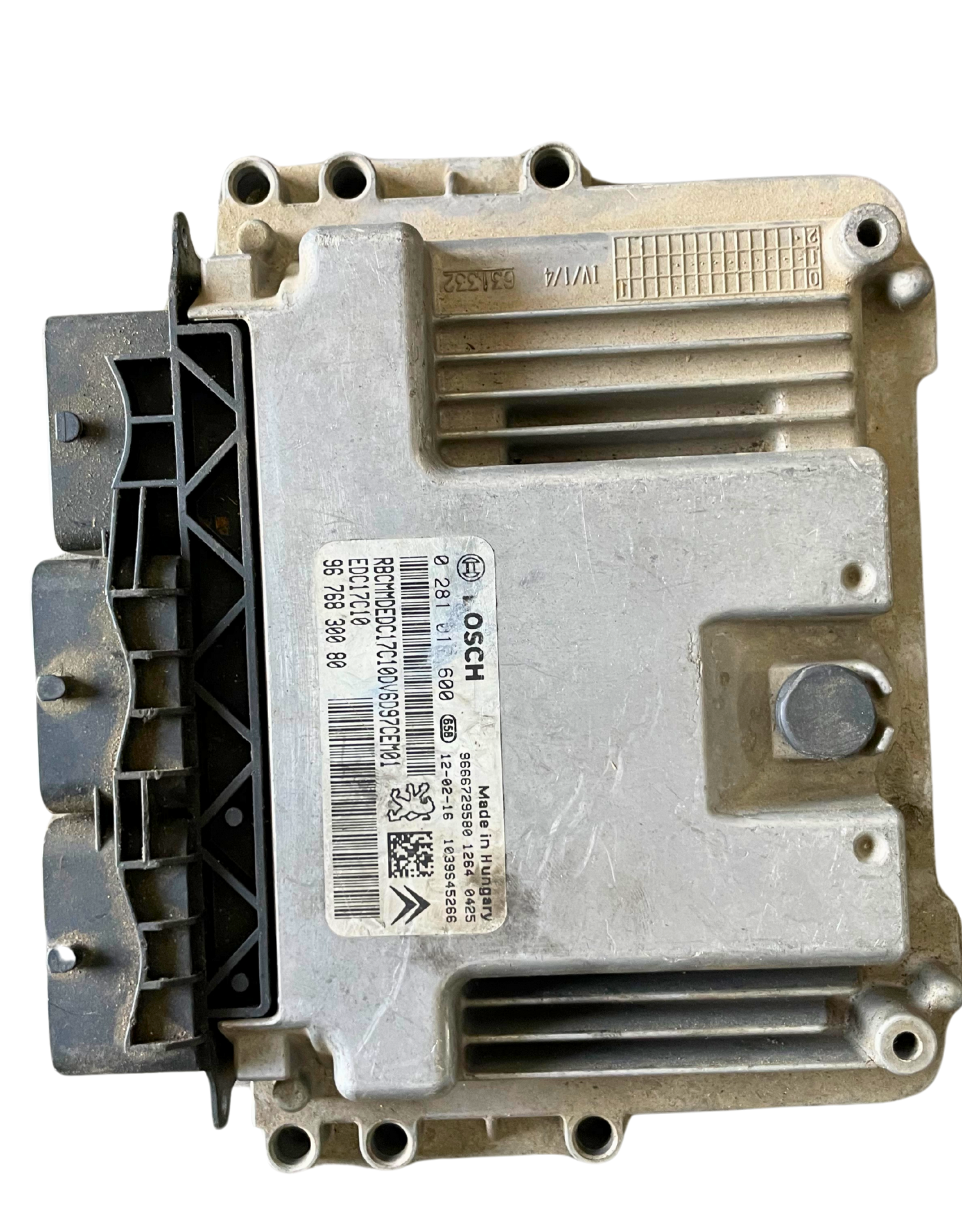 Calculateur 9676830080 0281017600 9666729580 PSA Bosch