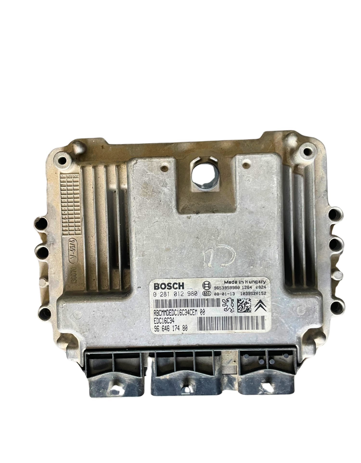 Calculateur 0281012980 9664617480 9653958980 PSA Bosch