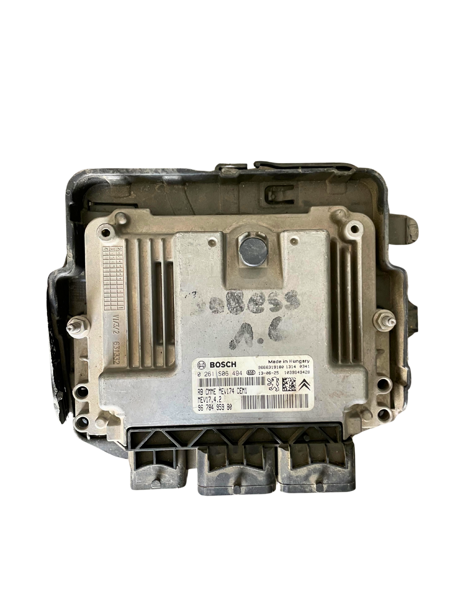 Calculateur 9678495980 0261S06494 9666319180 PSA Bosch