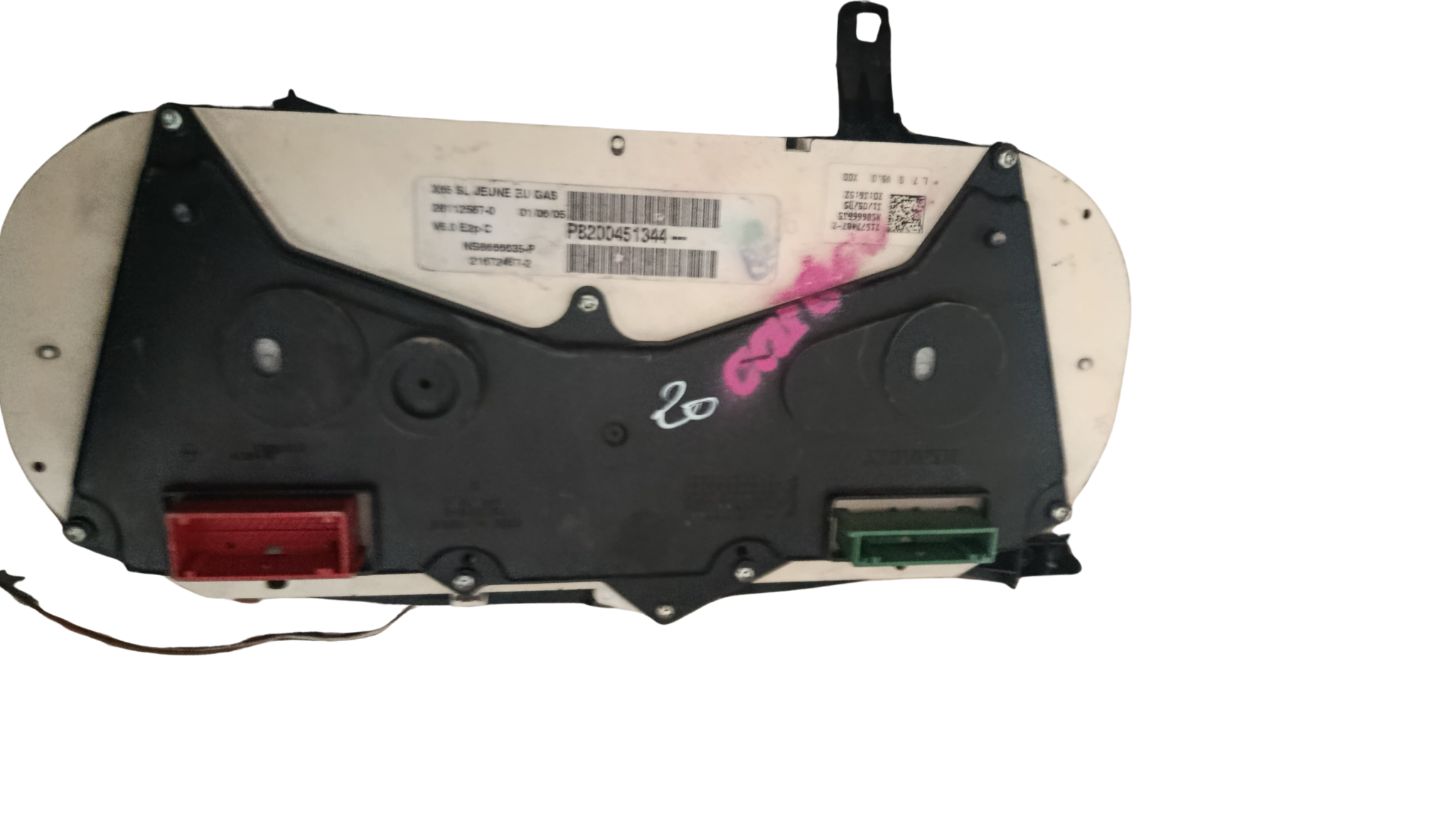Combiné d'instruments – RENAULT CLIO II PHASE 2 (B/CB0) – 1998–2016 Réf. P8200451344