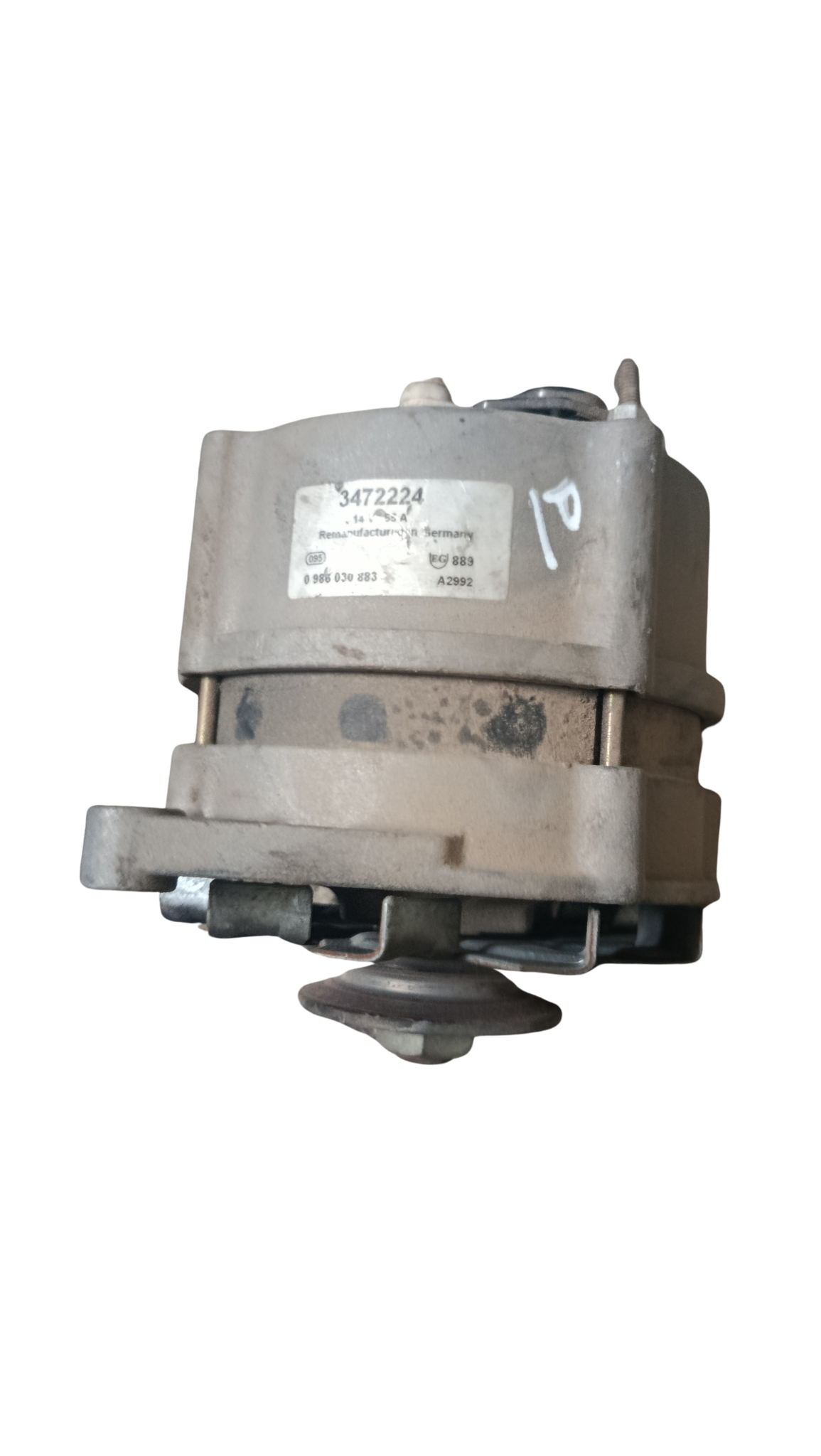 Alternateur 12V - 45/55A Réf. 3472224- Poulie 1 gorge – OPEL CORSA A / KADETT E / ASTRA F / VECTRA A – 1982–1998