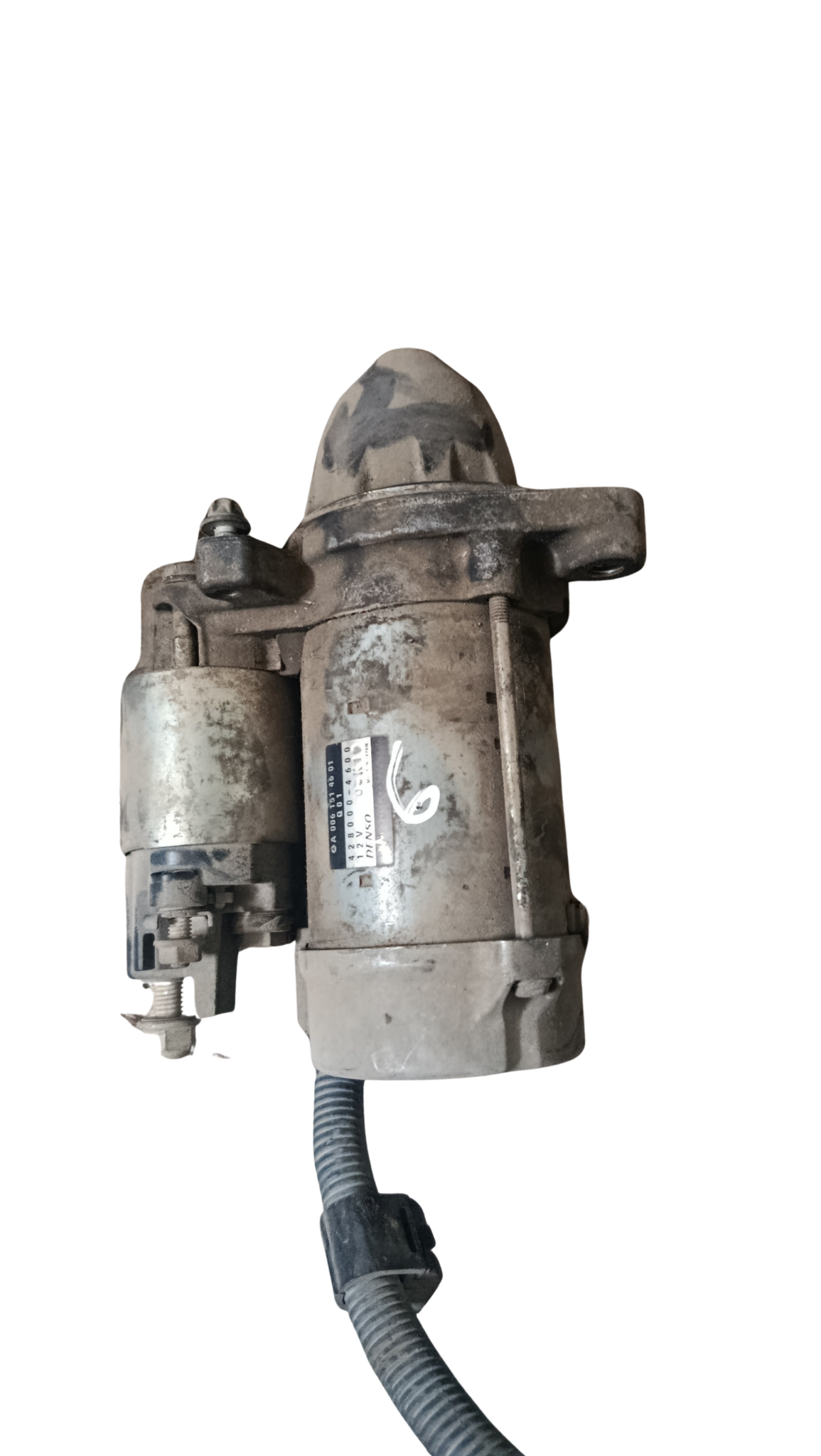 Démarreur DENSO : 428000-4600 ; – MERCEDES-BENZ CLASSE C (W203, W204), CLASSE E (W211), SPRINTER (906) 2.2 CDI – 2001–2018