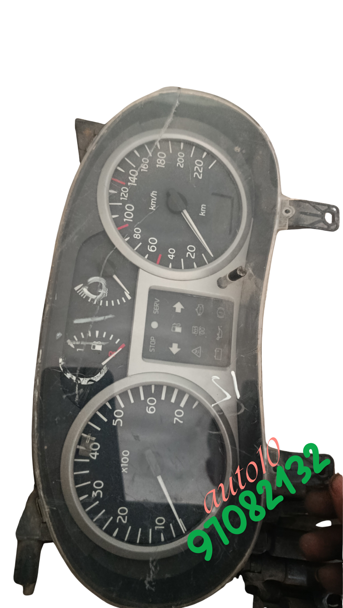 Combiné d'instruments (tableau de bord) Réf. P8200261086– RENAULT CLIO II (BB0/1/2_, CB0/1/2_) 1.5 DCI – 1998–2016