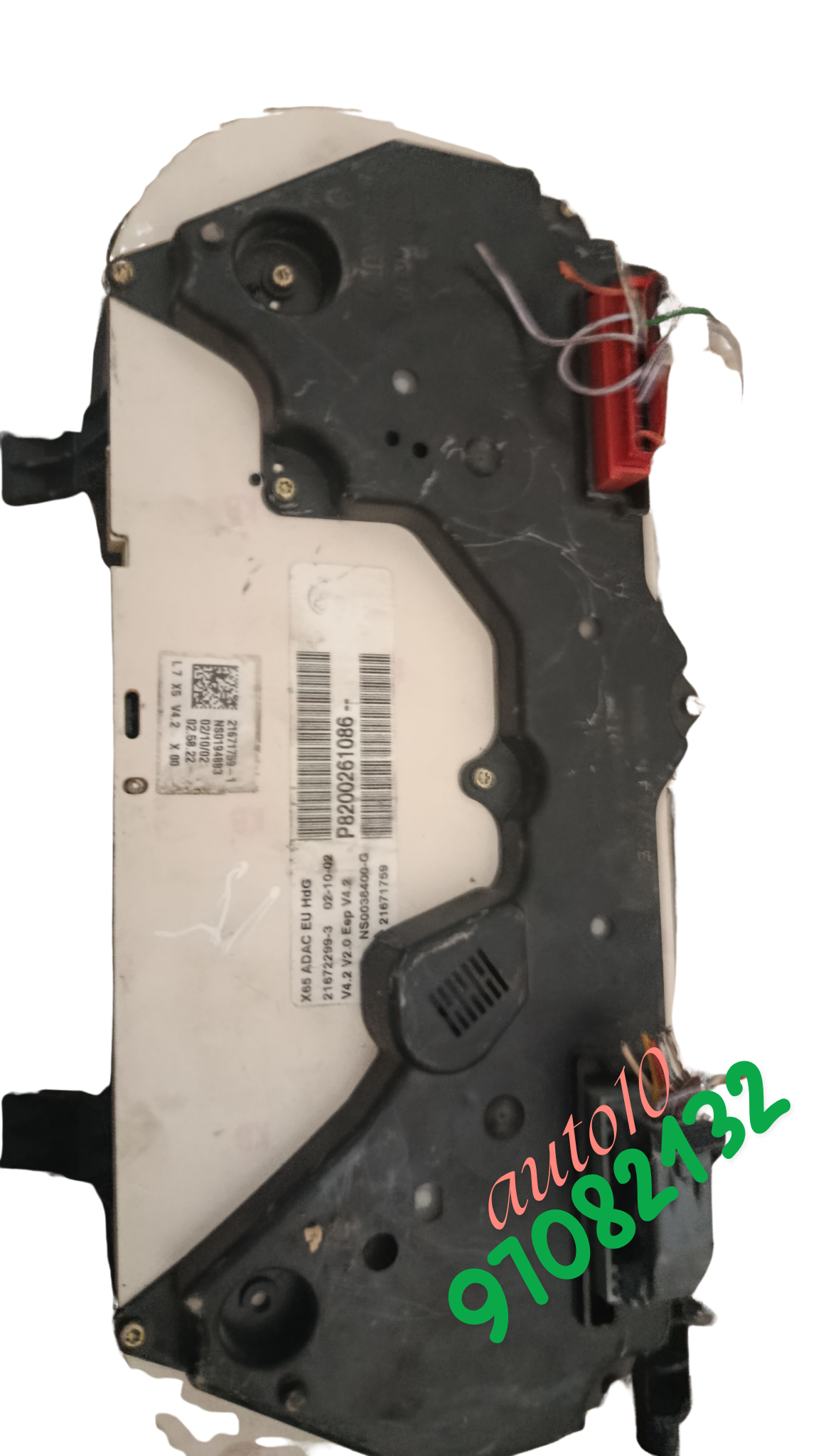 Combiné d'instruments (tableau de bord) Réf. P8200261086– RENAULT CLIO II (BB0/1/2_, CB0/1/2_) 1.5 DCI – 1998–2016
