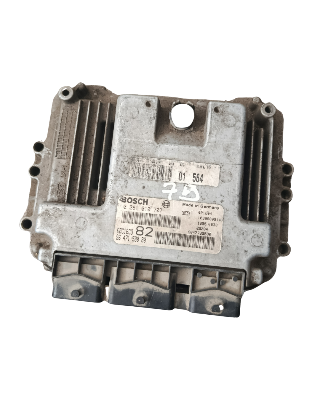 Calculateur 0281010707 206 C3 1007 C2 1.4 HDI (Copie)