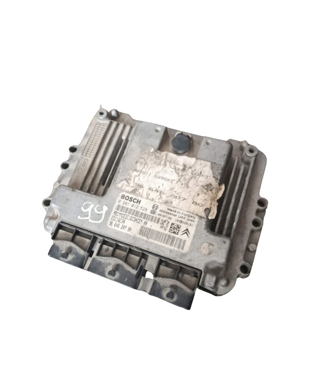Calculateur Moteur Peugeot 206 1.4 HDI Bosch 0 281 012 528, 96 634 756 80, 0281012528, 9663475680, 9657699480, EDC16C34 (Copie)