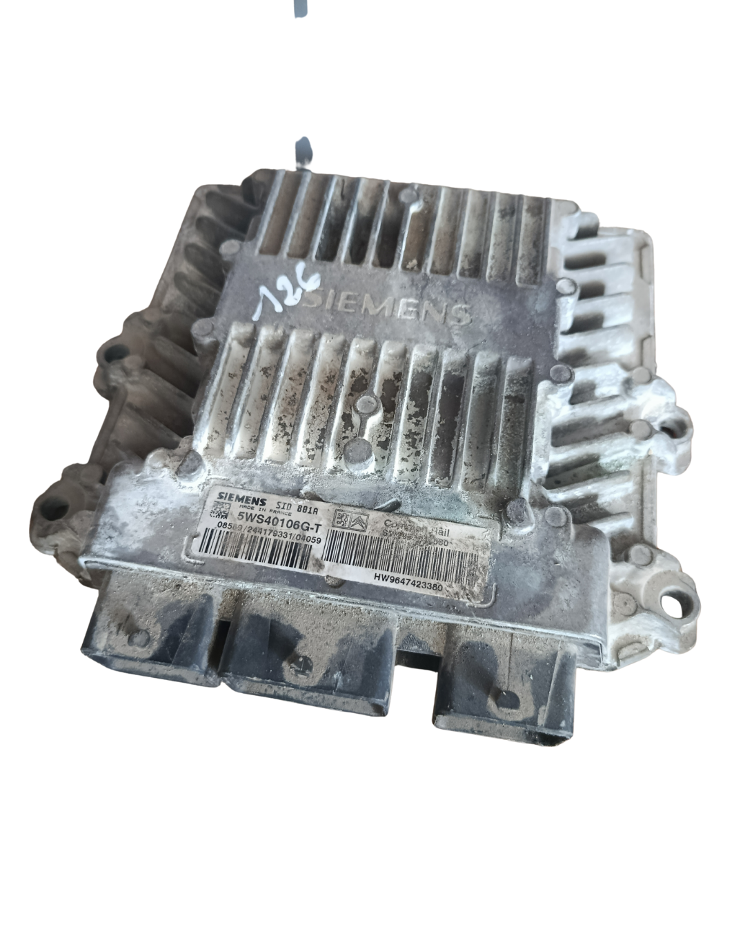 Calculateur 5WS40106G-T Siemens SID 801A xsara 306  picasso 307 /  2.0 HDi 66 kW / 90 ch