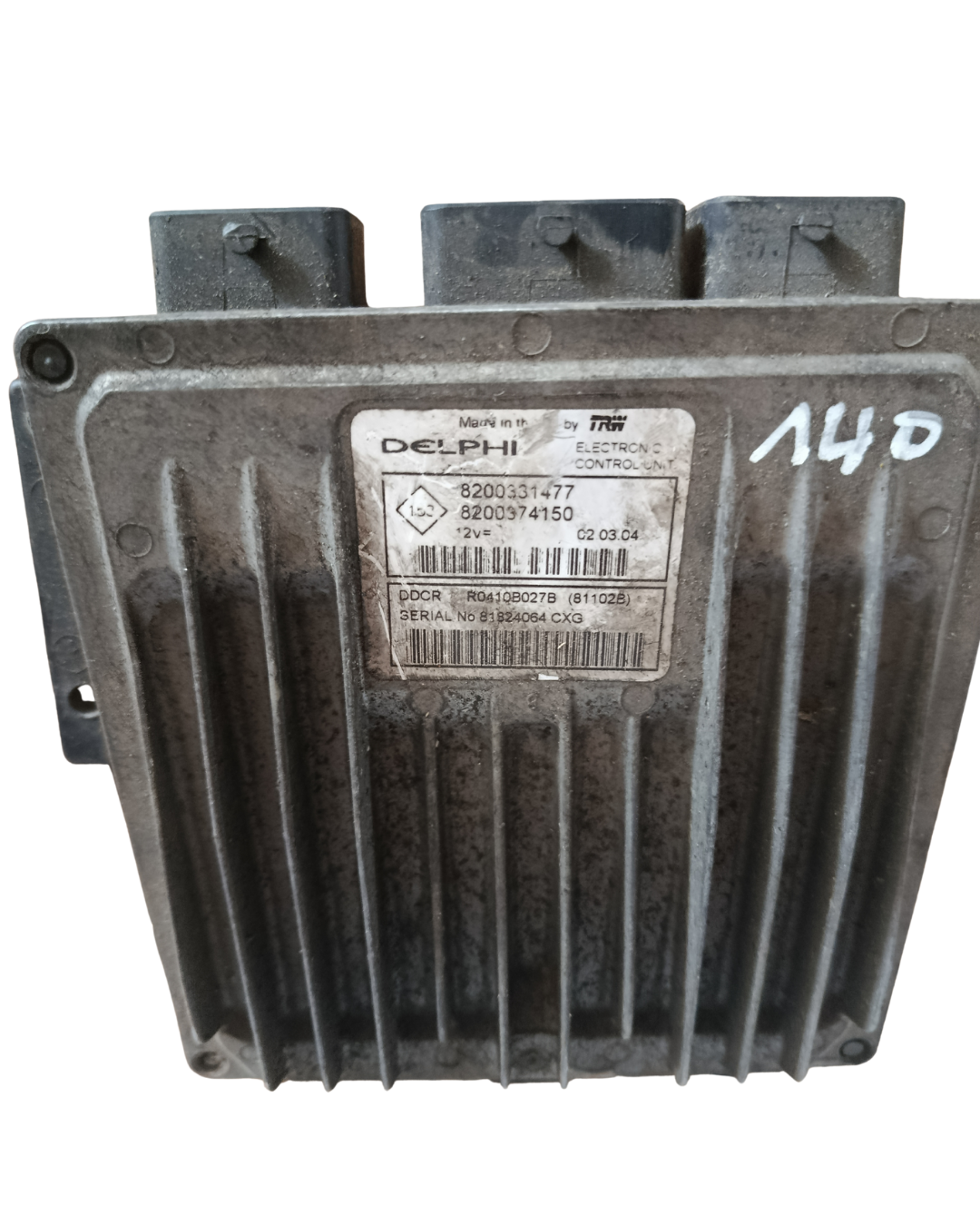 Calculateur moteur Delphi 8200331477 clio2 kangoo1 1.5 dci   logan1 1.5 dci (Copie)