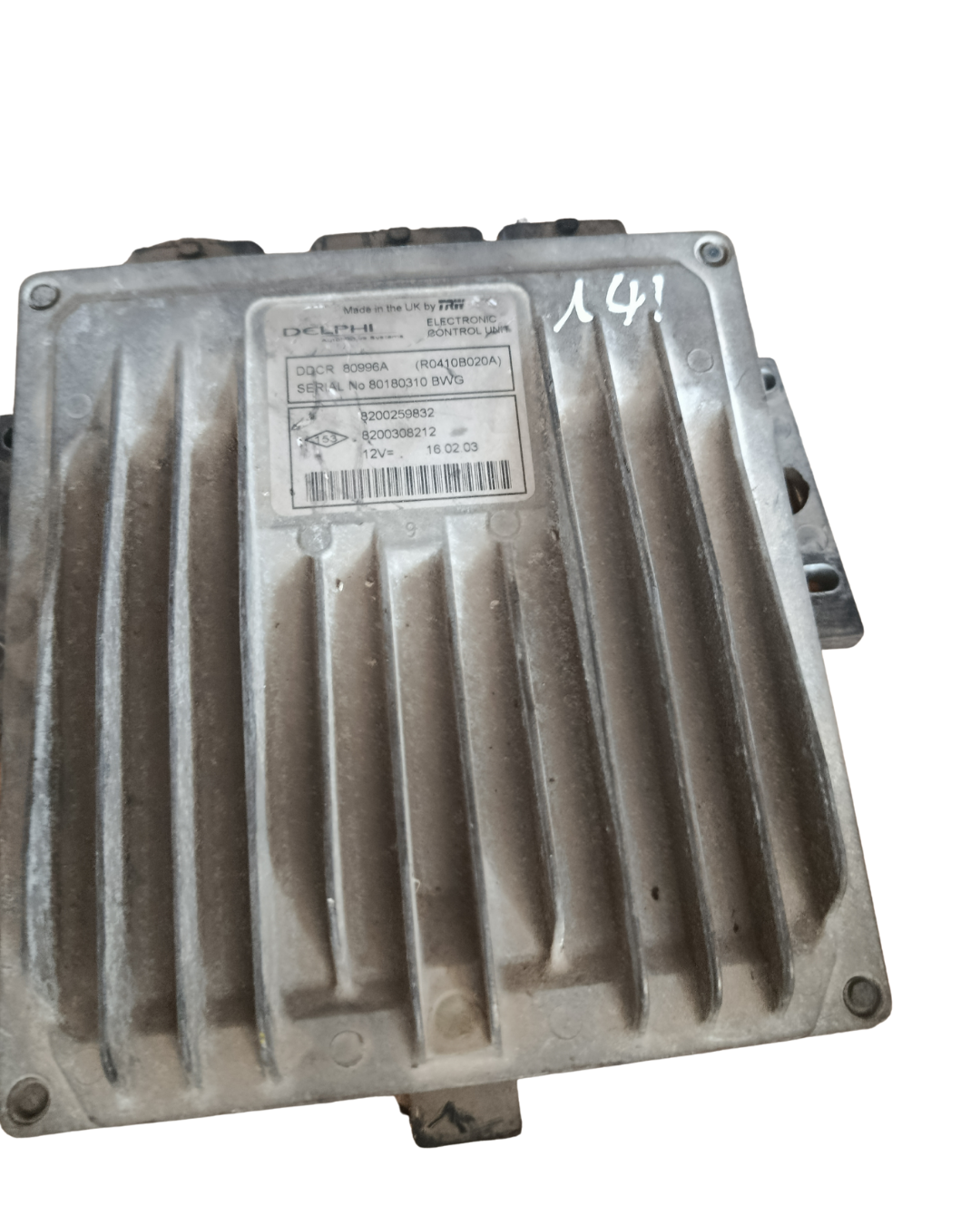 Calculateur 8200259832 (Delphi 1.5 dCi 68-82 ch, boîtier Renault/Nissan) megane2 scenic2  logan 1 sandero1 nissan tiida (Copie)