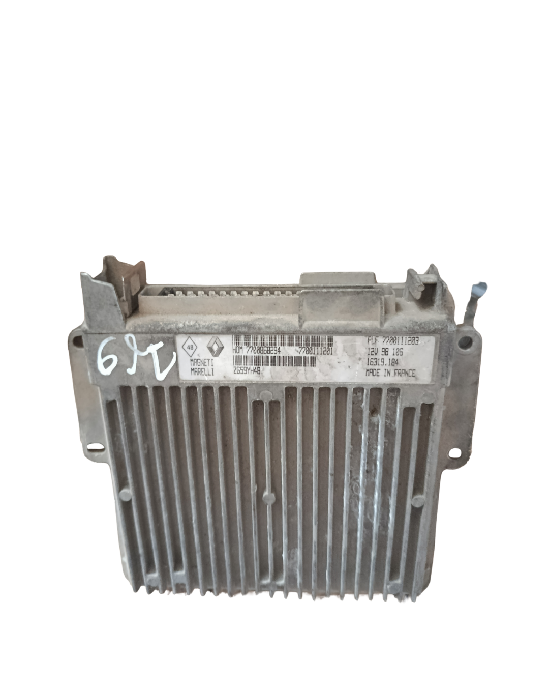 Calculateur 7700112763 7700868294 21652510-9 Renault Sagem clio2 twingo1 kangoo1 1.2 (Copie)