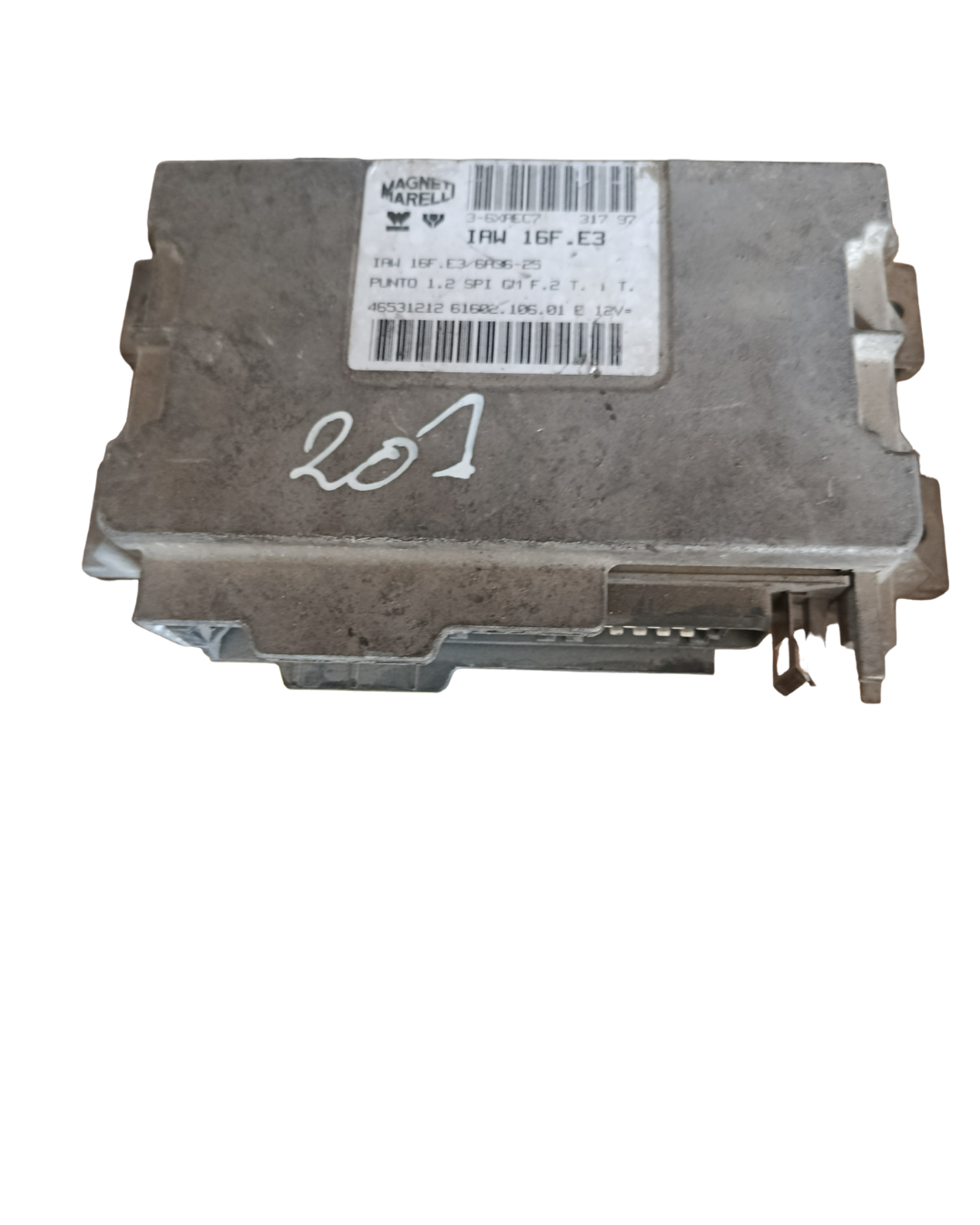 Calculateur 465311212 fiat panda seicento 1.2i