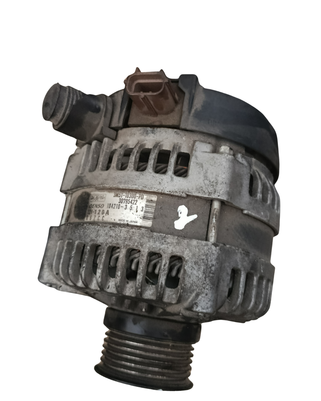 Alternateur – Réf. DENSO 30795422 ford focus c-max mazda 3 bl volvo c30 s40 v50/ 1.6 tdci mz-cd 1.6 citd 1.6 d2 120A