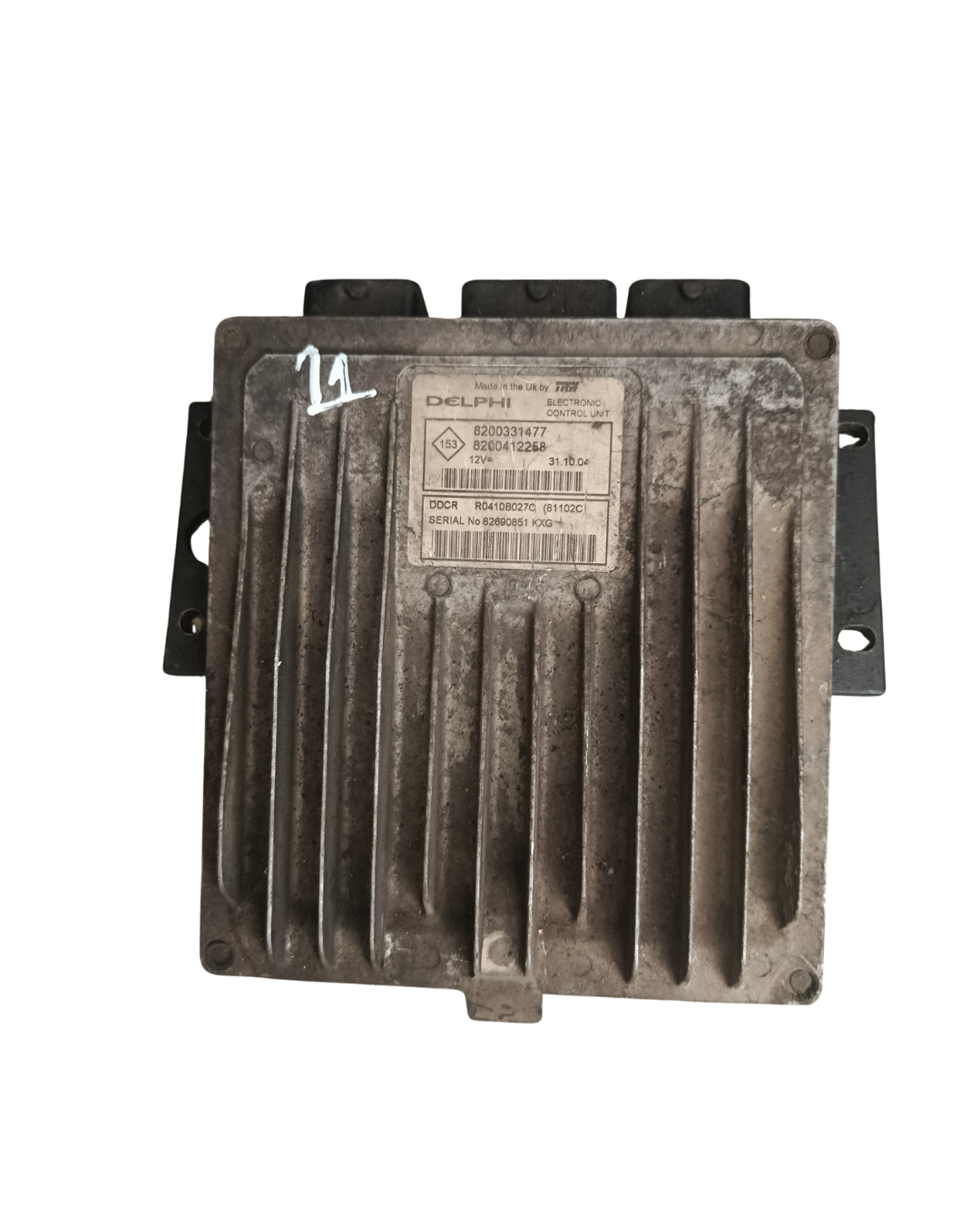 Calculateur moteur Delphi 8200331477 clio2 kangoo1 1.5 dci   logan1 1.5 dci