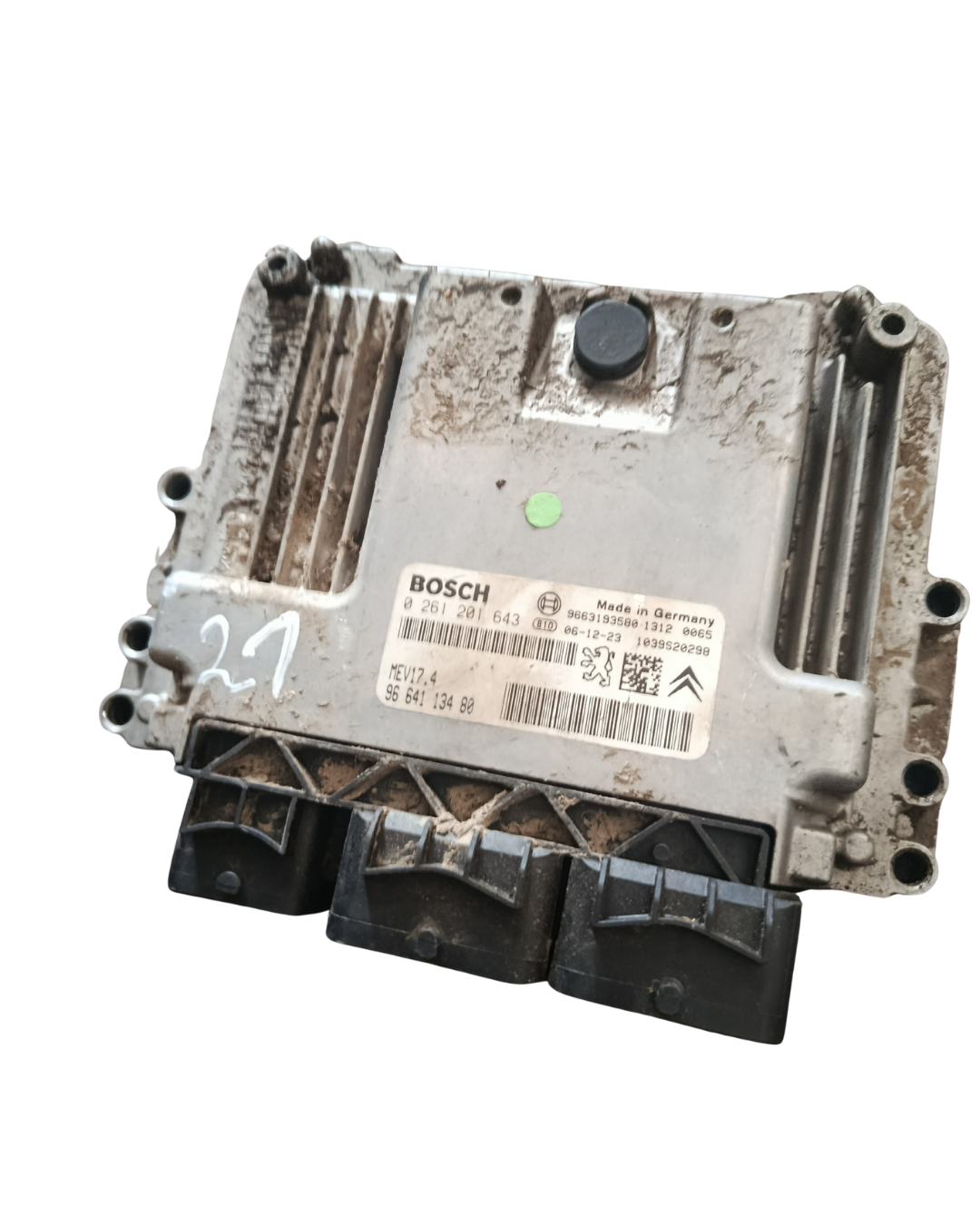 Calculateur moteur Bosch MEV17.4 – Réf. 0261201643 /207 308 3008 c4 ds3 / 1.6 vti