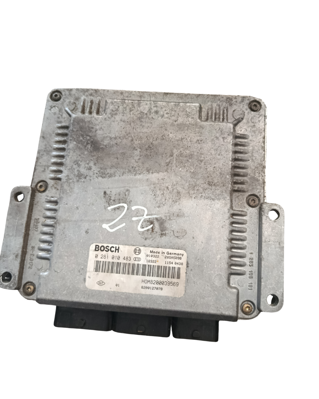 Calculateur moteur Bosch 0281010483 (EDC15C3)/megane2 scenic2 laguna2 espace4 avantime /1.9 dci