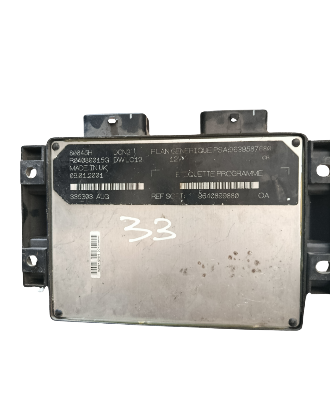 Calculateur moteur Lucas DCN2 – Réf. 9640899880 / 206 306 xsara/ 1.9 dci
