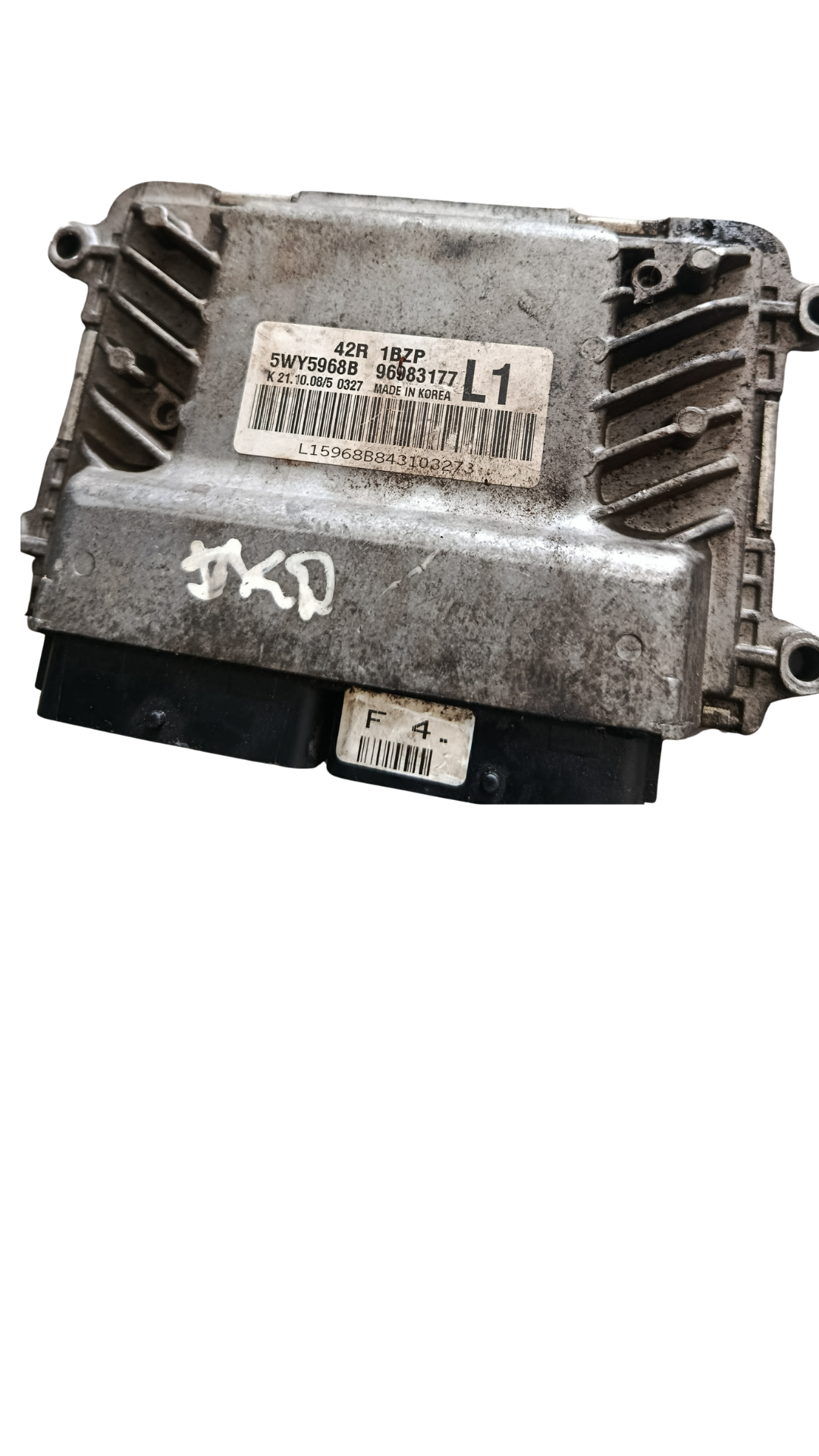 &nbsp;Calculateur moteur 5WY5968B 96983177 1.2 chevrolet \ aveo kalos nexia3
