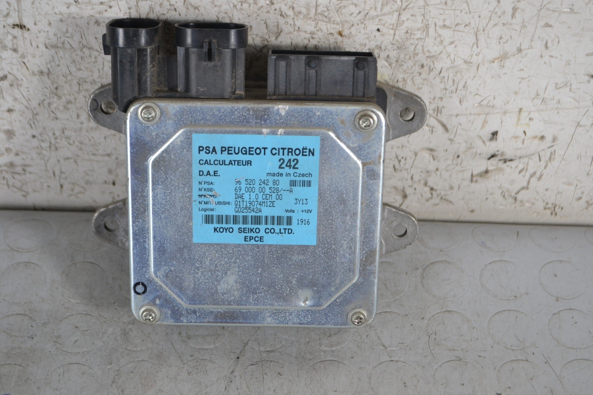 9652024280 calculateur de direction assistée  c2  c3 107 206 207 1007 1.4 hdi 1.4 vti  1.6 vti essence