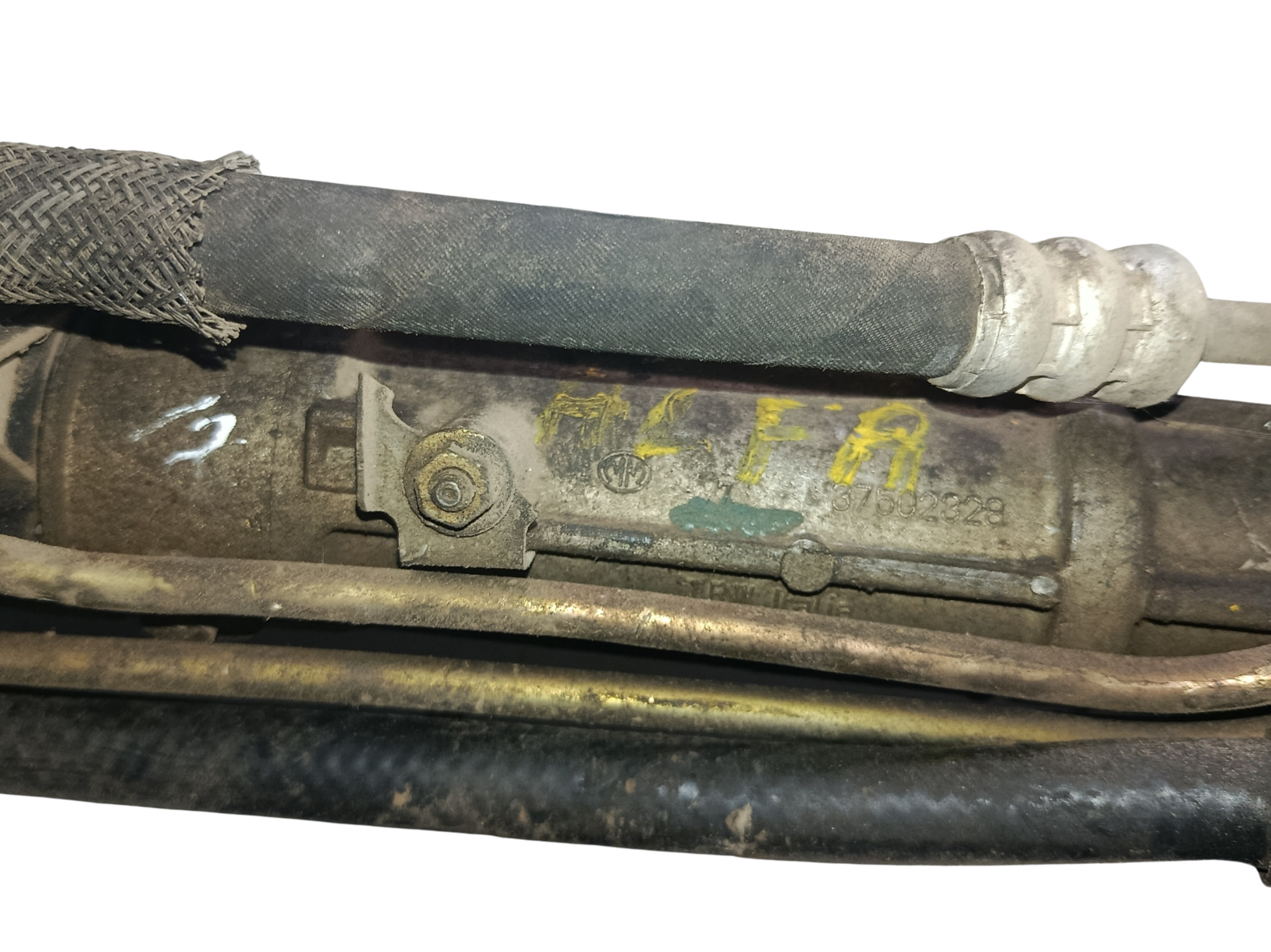 Crémaillère de direction assistée hydraulique – ALFA ROMEO 147 (937) / GT (937) – 2001–2010– Référence 37502328