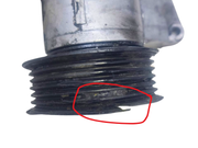 Poulie de tendeur de courroie auxiliaire pour Ford Focus  mondeo Mk3 s-max   Volvo C30 / S40 / V50Mazda 3 / 6 (partiel)  1.6 essence 98MF-3C631