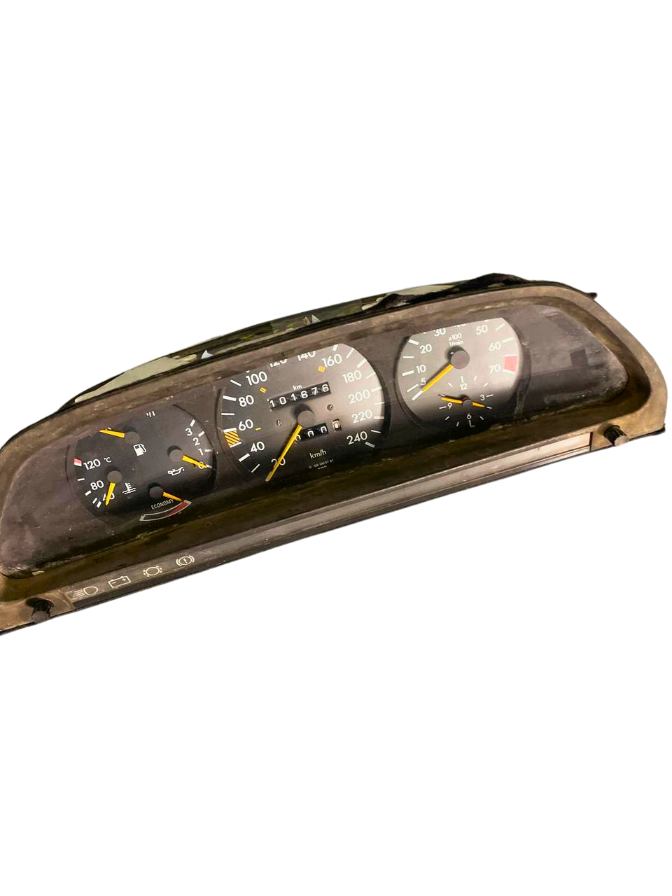 bloc compteurs de vitesse Compteur de vitesse MERCEDES-BENZ S-CLASS (W126) 280
